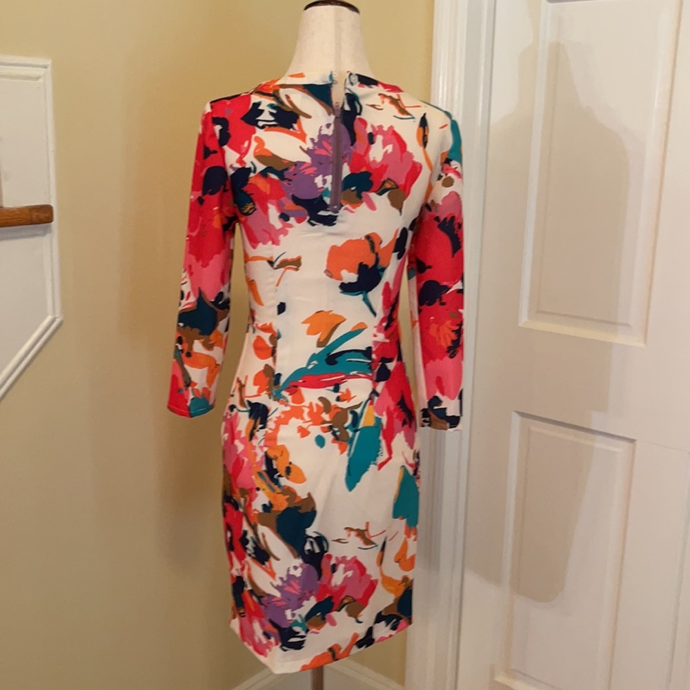 Colourful Abstract Dress View 5